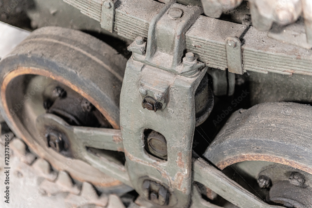 tank track detail