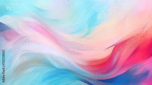 Abstract background with pastel colors brush strokes
