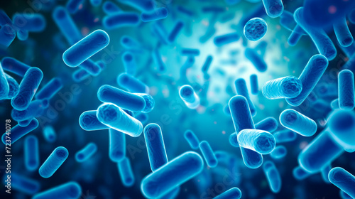Probiotics, specifically lactic acid bacteria, representing beneficial microorganisms