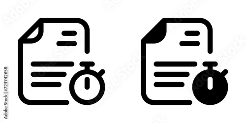 Editable quiz, examination, test, vector icon. School, education, survey. Part of a big icon set family. Perfect for web and app interfaces, presentations, infographics, etc