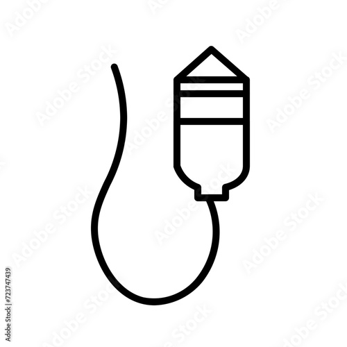 blood transfusion line icon