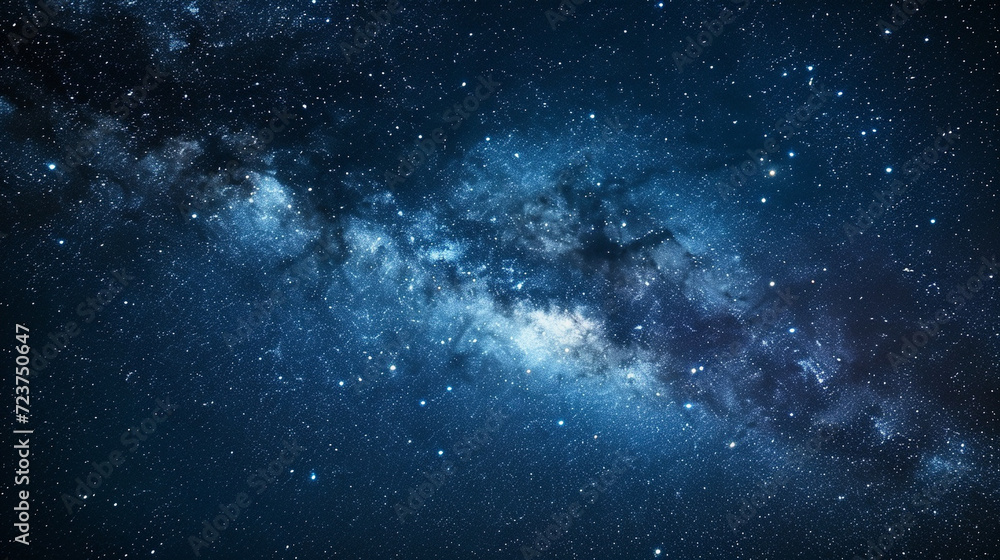 A starry night sky with the Milky Way, setting a magical and enchanting tone for an astronomy or fantasy-themed website