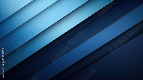 Blue background wallpaper with striped decor