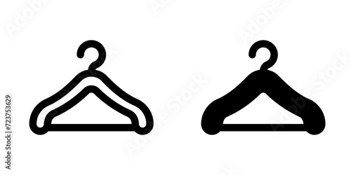 Editable clothe hanger vector icon. Clothing, fashion, apparel. Part of a big icon set family. Perfect for web and app interfaces, presentations, infographics, etc