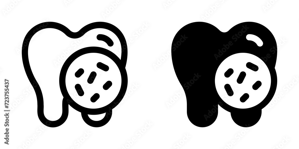 Editable dental checkup vector icon. Dentistry, healthcare, medical. Part of a big icon set family. Perfect for web and app interfaces, presentations, infographics, etc Editable dental checkup vector icon. Dentistry, healthcare, medical. Part of a big icon set family. Perfect for web and app interfaces, presentations, infographics, etc