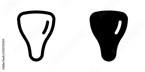 Editable incisor, tooth vector icon. Dentistry, healthcare, medical. Part of a big icon set family. Perfect for web and app interfaces, presentations, infographics, etc