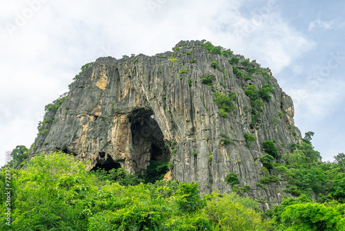rock in the mountains