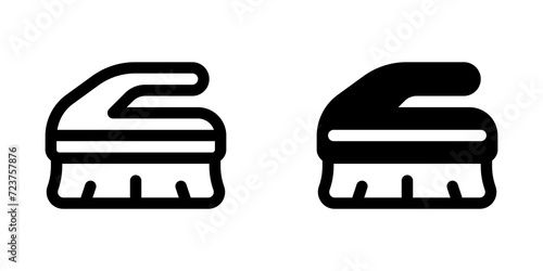 Editable scrub brush vector icon. Part of a big icon set family. Perfect for web and app interfaces, presentations, infographics, etc