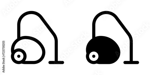 Editable vacuum cleaner vector icon. Part of a big icon set family. Perfect for web and app interfaces, presentations, infographics, etc