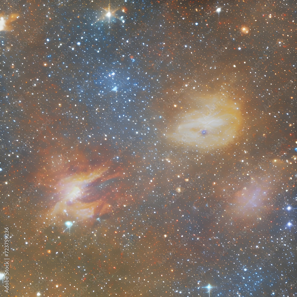 Fototapeta premium stars with Deep space nebulae