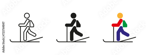 A skiing sport