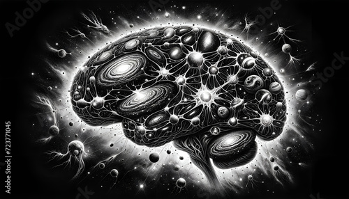 Universal Mind in Monochrome