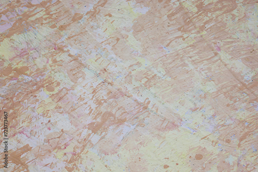Fondo con texture materica a macchie, dipinta a tempera dai colori pastello; spazio per testo Fondo con texture materica a macchie, dipinta a tempera dai colori pastello; spazio per testo