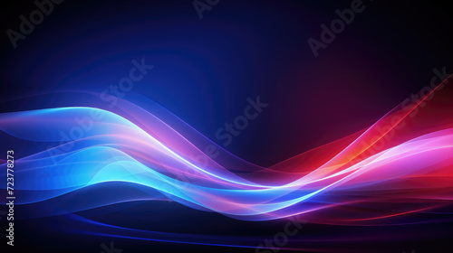 Futuristic background wallpaper with glowing light effect