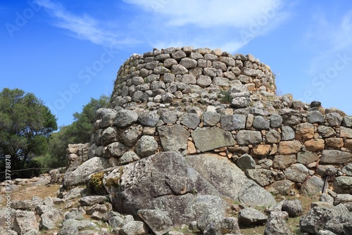 Ancient civilization of Sardinia island, Italy