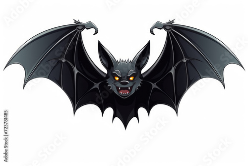 Halloween bat isolated