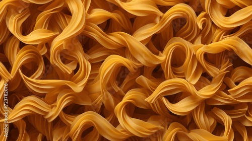 close up of spaghetti