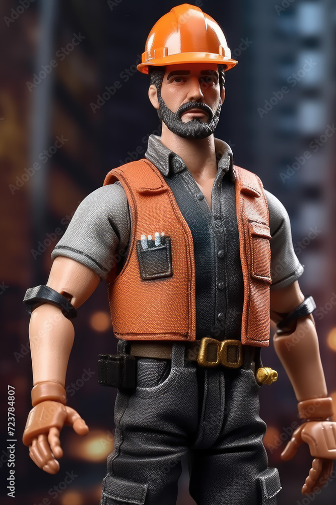 Hero construction worker tasarım, happy labor day Hero construction worker tasarım, happy labor day