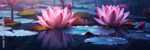 pink lotus flower