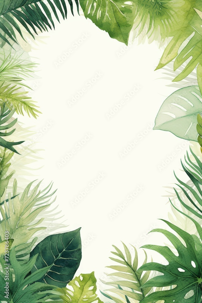 Green Plants and Leaves in Nature Green Plants and Leaves in Nature