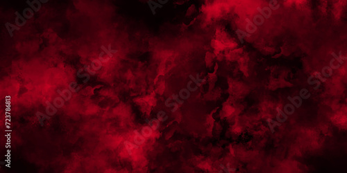 Abstract background with Scary Red and black horror background. Textured Smoke. Old vintage retro red background texture. Abstract Watercolor red grunge background painting. vector illustration. photo