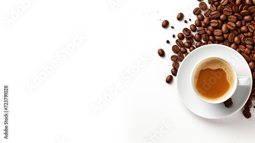 International coffee day design photo