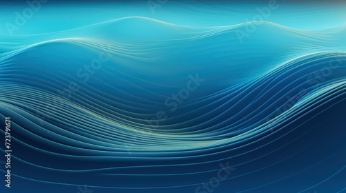 abstract blue wave background
