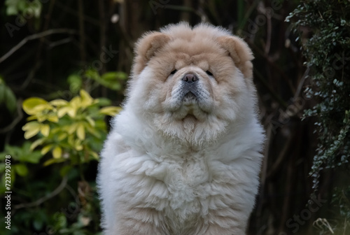 Cream Chow Puppy