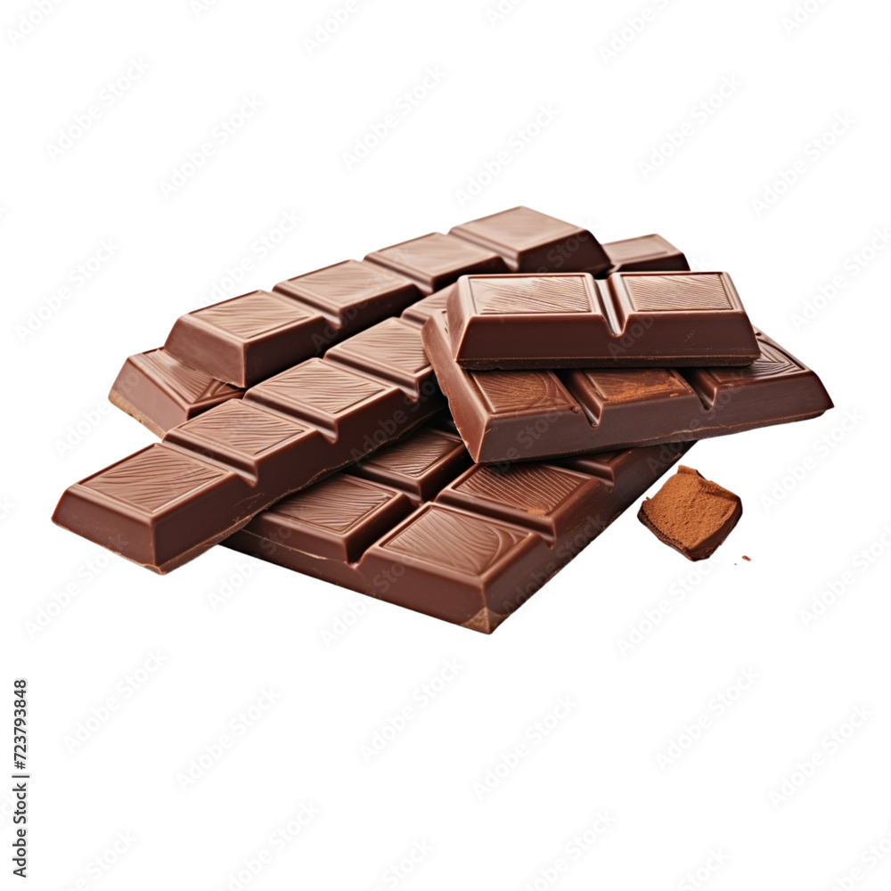 Delicious Chocolate Treat With a Missing Piece Delicious Chocolate Treat With a Missing Piece