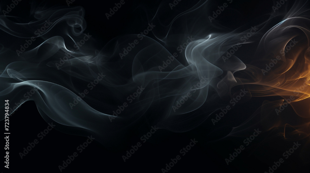 abstract background
smoke on black