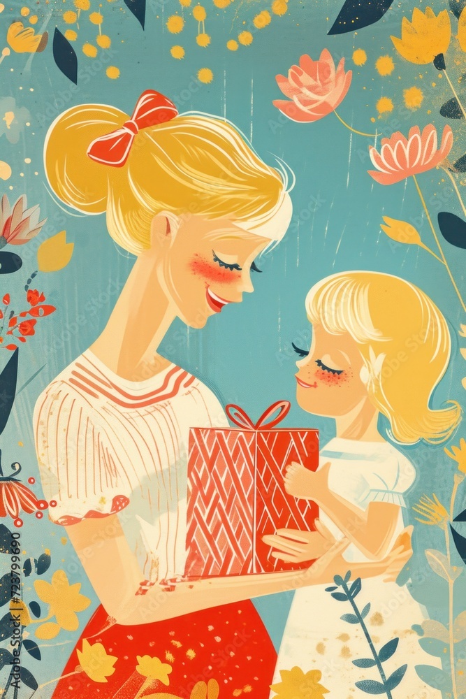 Beautifully crafted image portraying the connection and love between mom and child. Beautifully crafted image portraying the connection and love between mom and child.