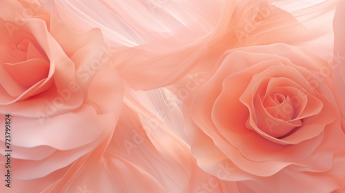A close up view of a bunch of pink roses. This image can be used to add a touch of elegance and beauty to various projects