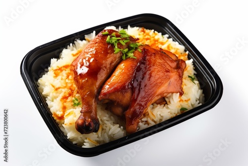 roasted chicken with rice 