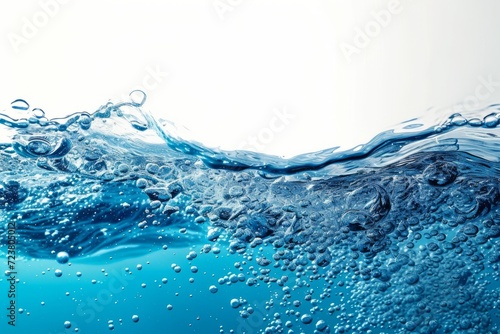 Close-up of water surface with bubbles