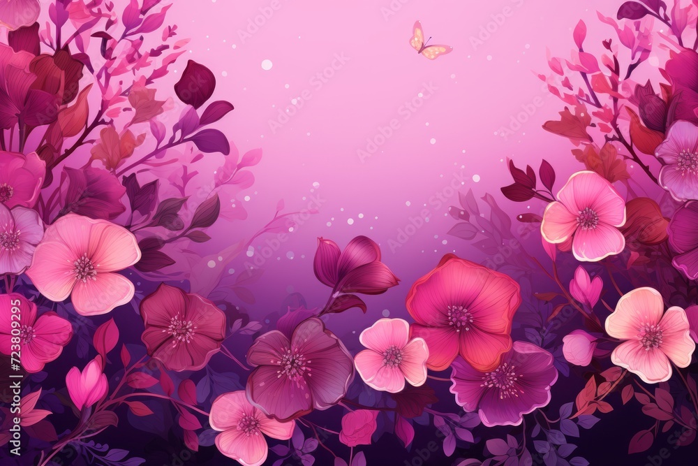 Watercolor international women's day background. international women day celebration isolated flower background Watercolor international women's day background. international women day celebration isolated flower background