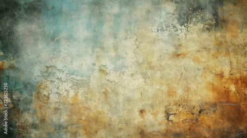 Old grunge wall texture in vintage color