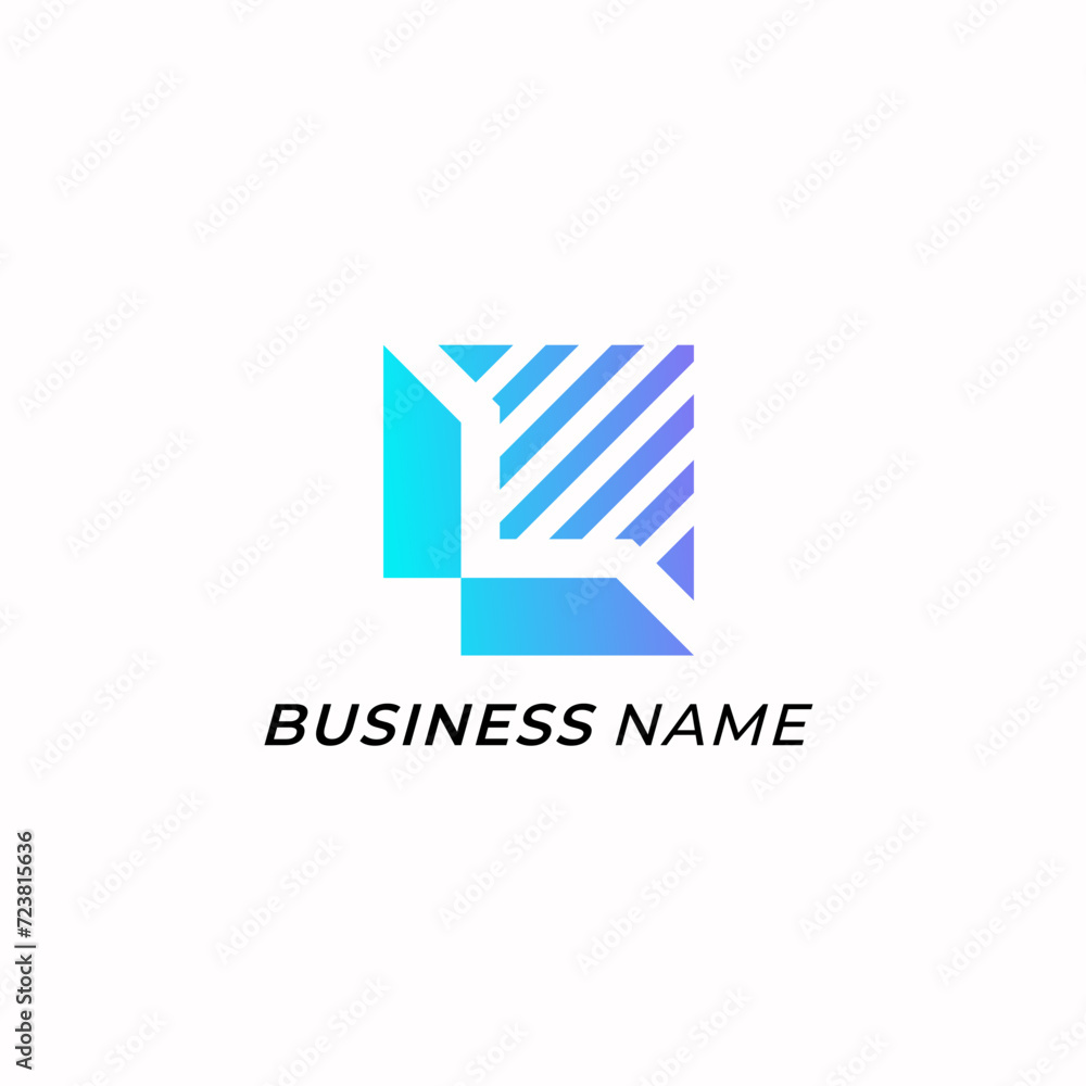design logo combine letter L and arrow design logo combine letter L and arrow