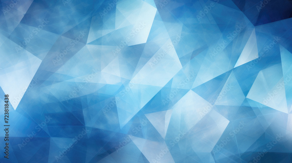 Abstract blue background with triangles. , 3 . Abstract blue background with triangles. , 3 .