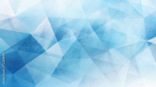 Abstract polygonal background. Polygonal background with blue triangles .