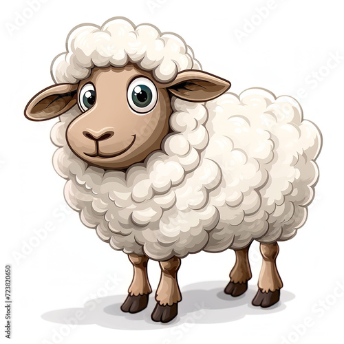Vector Image of Sheep Clipart