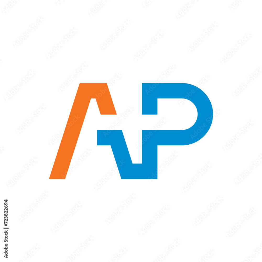 sign of ap letter logo vector icon illustration sign of ap letter logo vector icon illustration