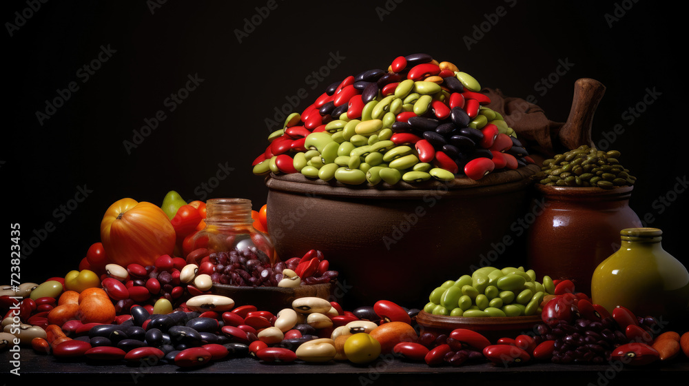 Photo of beans on a plate