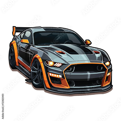 Street Racing Sticker Design Ultra