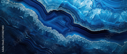 blue agate stone with crystal wallpaper 