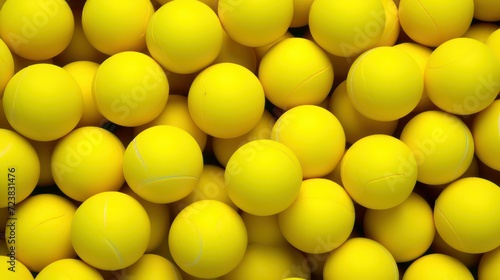 close up of yellow balls © Zain Graphics