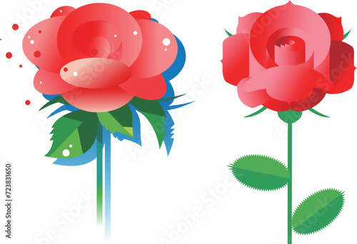 赤い薔薇