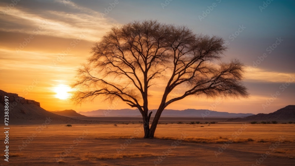 Obraz premium sunrise in the desert