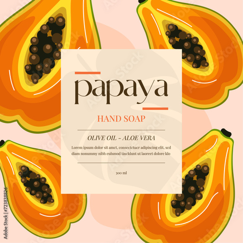 Soap Brand, Papaya Hand Soap