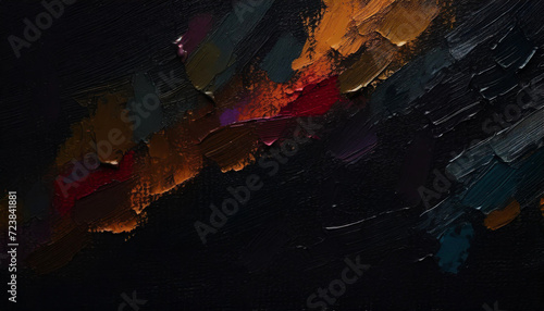 Abstract colorful brushstrokes as background  creative artwork for graphic design  watercolor texture with copy space.