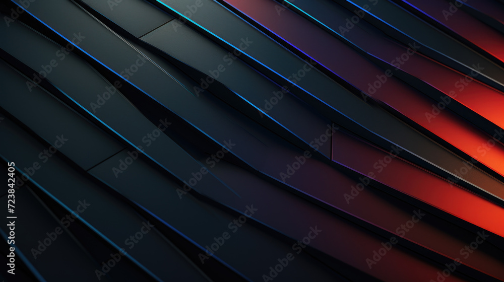 Obraz premium Retro color minimal carbon fiber background wallpaper design